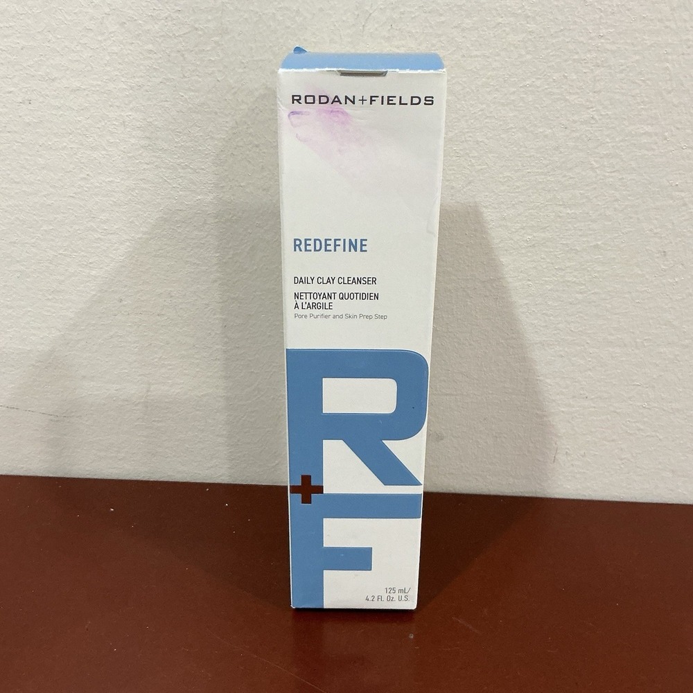 Rodan + Fields Redefine Daily Clay Cleanser 125mL/4.2oz New in Box